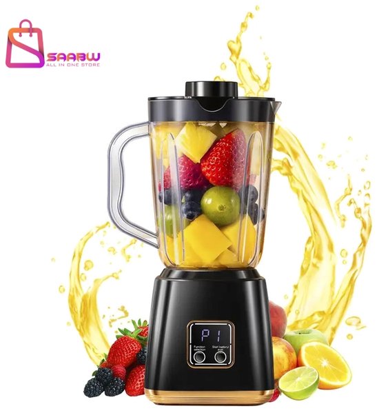 Portable USB Draadloze Smoothie Blender – Mini Smoothiemaker 600 ml – Draagbare reis blenders met 10 roestvrijstalen messen – smoothie maker – staafmixer – blender smoothie – blender to go – 76744 van Merkloos