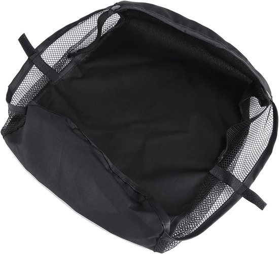 Pram Organizer met Onderste Basket voor Kinderwagens - Handige Shopping Bag, 30.5 x 25.5 x 10.2 cm, Perfect voor Ouders van Merkloos