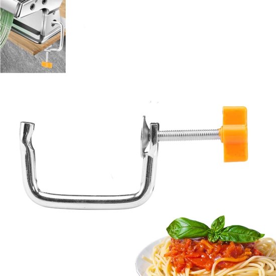 Premium - Pasta Machine Houder Noodle Maker Bevestiging Clip, Handvat Tool Onderdelen Bevestiging Clip Duurzaam Handmatige Noedel Maker - Keuken Accessoire Spaghetti Machine Houder van Merkloos