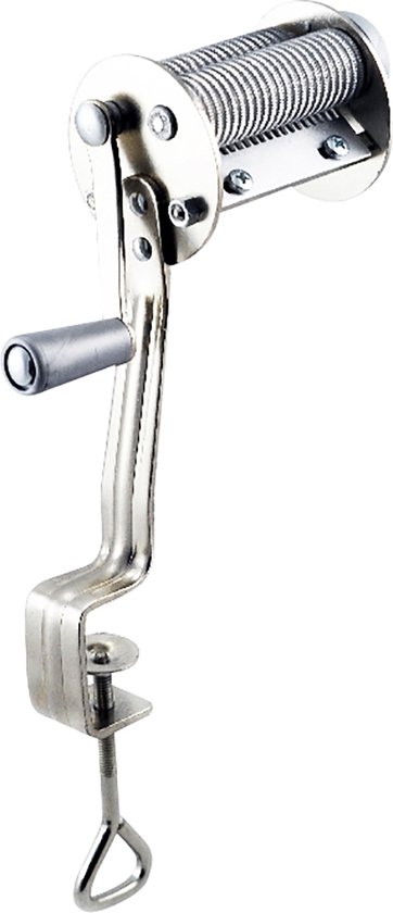 Primpol handmatige pastamachine - pastamaker RVS - 7 cm werkbreedte - snijkammen 1mm van Primpol