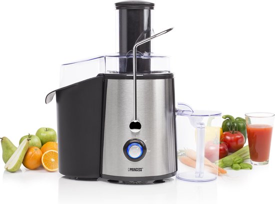 Princess 203040 Sapcentrifuge - Voor Groenten en Fruit - Juicer met Pulpcontainer - 700W van Princess