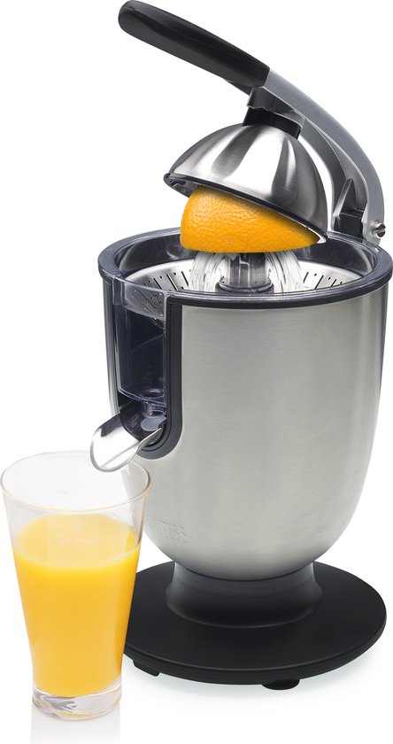 Princess Champion Juicer Pro 201863 – Vaatwasmachinebestendig – 300W - RVS van Merkloos