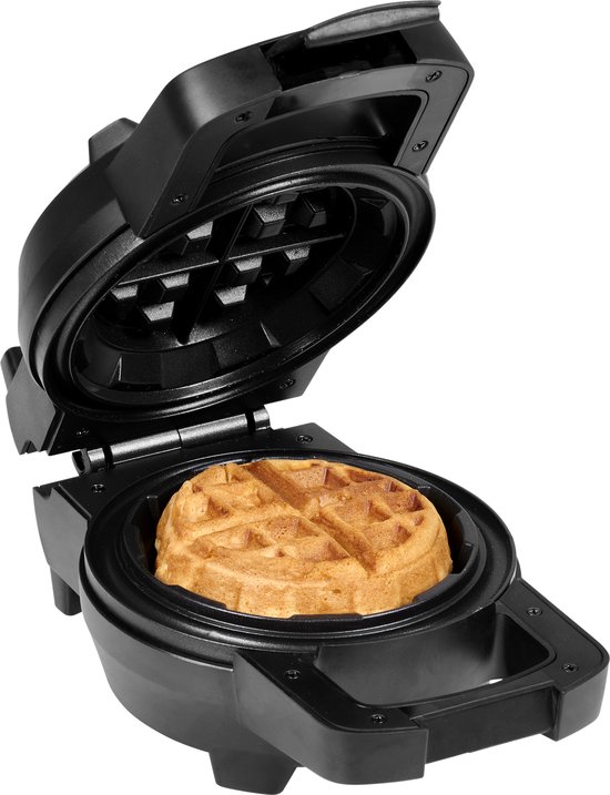 Princess Wafelijzer - Voor gevulde wafels - Geschikt voor zoet en hartig - 700W - Ø16 cm - Zwart - 132374 - Stuffed Waffle Maker