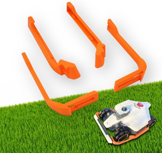 PRO compatibel met Mammotion Luba 2 AWD en Luba 3 AWD - perfecte bescherming, bumper, lijst - het perfecte accessoire ter bescherming van je robotmaaier - vanaf bouwjaar 2025, niet