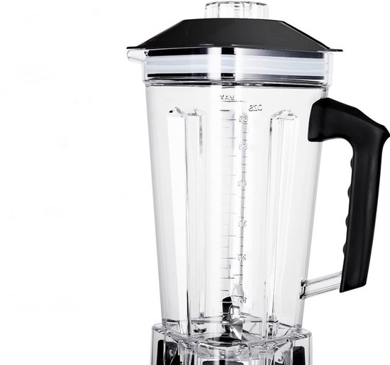 Professionele Blender - 2200W Krachtige Mixer - 2L BPA-vrije Tritan Kan - Smoothie Blender voor Shakes, Sap en IJs - Met Timer - Voor Thuis, Keuken en Horeca Gebruik van traders