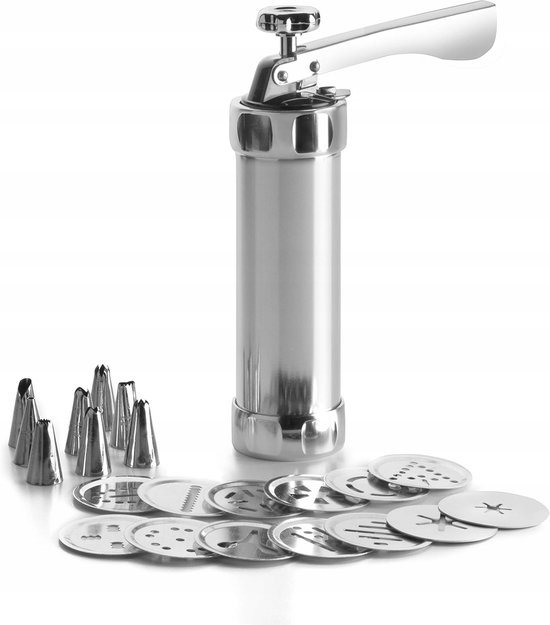 Professionele Churros Machine RVS - 13 Vormschijven & 8 Spuitmonden