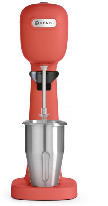 Professionele Drankenmixer voor Milkshakes en Frappés met 2 Bekers van Merkloos