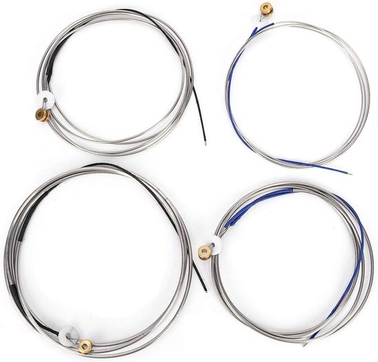 Professionele Dubbele Bas Snaren van Staal - Hoogwaardige Muziekinstrument Accessoire voor Muzikanten van Merkloos