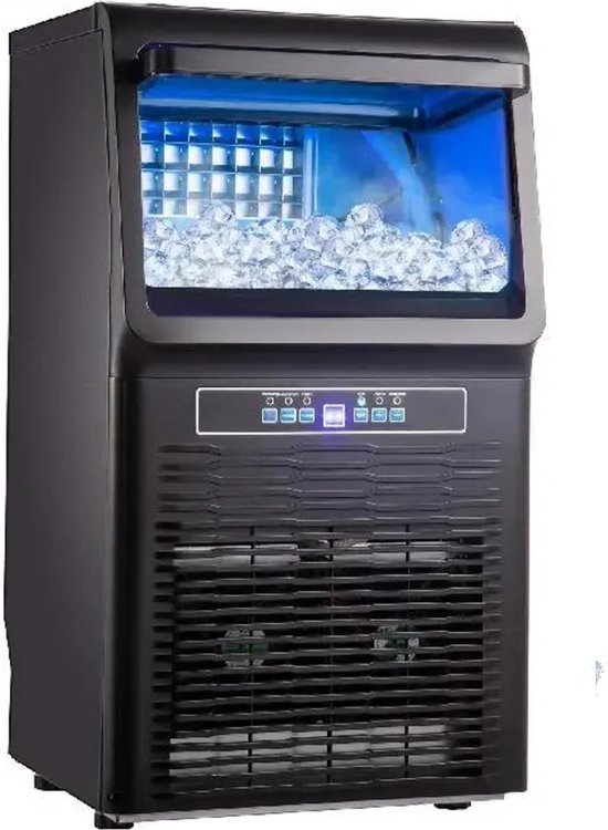 Professionele Ijsblokjesmachine - Ijsblokjesmaker - 350W - Commerciële Ijsmaker - 31,5KG p/u - Horeca van Pro