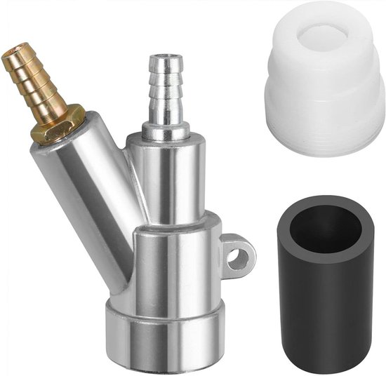 Professionele lucht zandstraalpistool set met 8mm carbide nozzle voor abrasieve zandstraalwerkzaamheden en onderdelen van zandstraalcabines van Merkloos