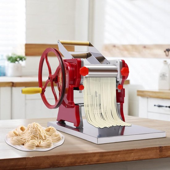 Professionele pastamaker van roestvrij staal voor het maken van verse pasta, ravioli en lasagne