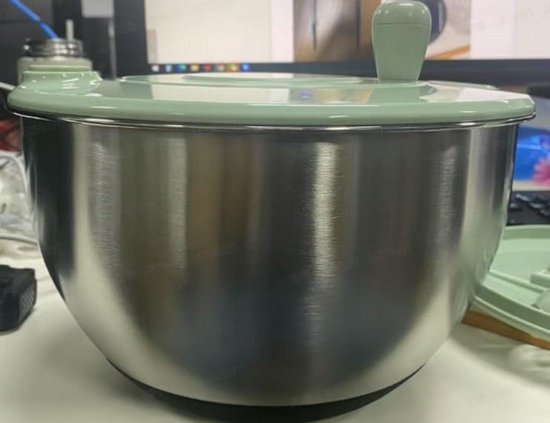 Professionele Saladecentrifuge RVS 5 Liter - Droog Snel en Efficiënt Groente en Fruit van Merkloos