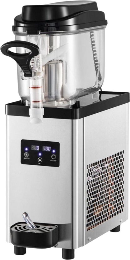 Professionele Slush puppy machine - 6L - Voor Ijskoude Drankjes – Frozen drink maker van Roestvrij Staal – Horeca Kwaliteit van Merkloos