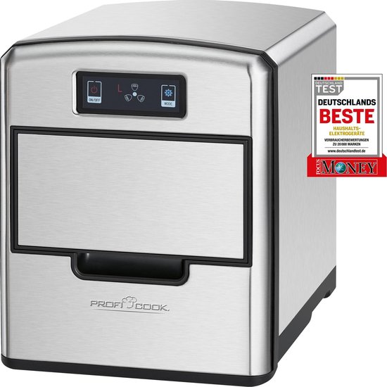 ProfiCook EWB 1187 -IJsblokjesmachine - IJsblokjesmaker - Sensor Touch - 1.7 liter