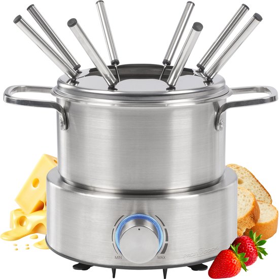 ProfiCook FD 1288 - Fondue Set - 8 personen - RVS