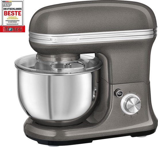 ProfiCook KM 1197 - Keukenmachine - 1200 W - 5 liter - antracietgrijs van ProfiCook