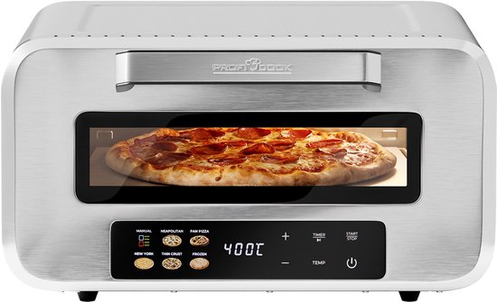 ProfiCook PO 1323 - Pizza Oven Elektrisch 100 / 400°C - met Pizzasteen
