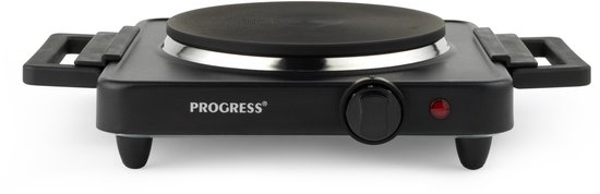 Progress Single Hot Plate - 1500W - 5 Warmtestanden - 18,5 cm Kookplaat