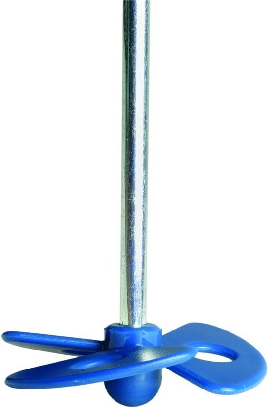 Propeller van kunststof - Roerblad - Mengen van vloeistoffen - Standaard bevestiging - 85 cm - Blauw