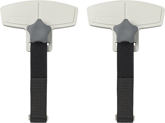 ProPlus Luifel bevestigingsclips - anti-flapperen - zwart - set van 2 van ProPlus