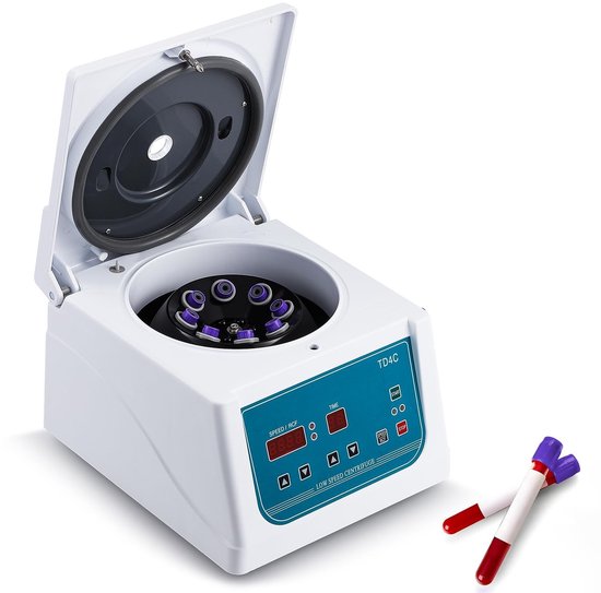 PRP Juicer met LED Display, 4000 RPM, 99 min Timing voor Vacuum Tubes en Centrifugale Slangen, Lage Vibratie en Hoogwaardige Extractie