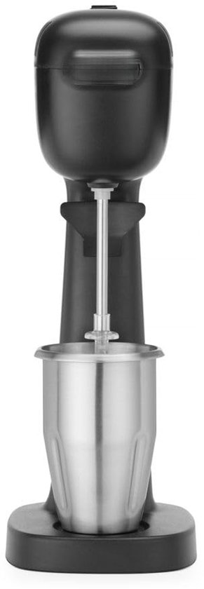 QEVA Milkshake Machine - Blender - Smoothiemaker - Zwart - 17cm x 20cm x 49cm van QEVA