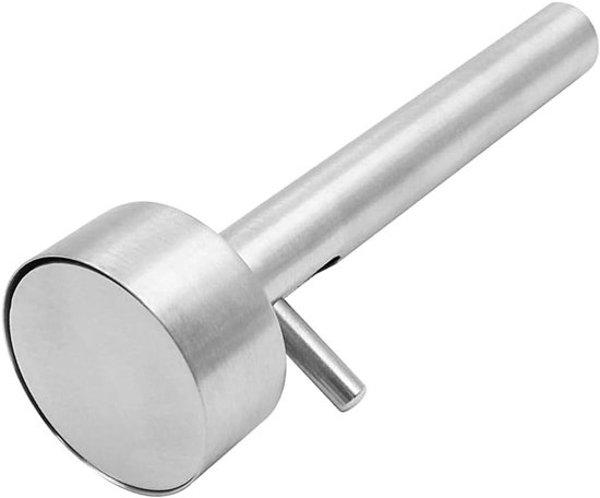 QORA® Krokettenmaker - Krokettenmachine - Krokettenpers - Zilver - 17cm x 7cm x 6cm