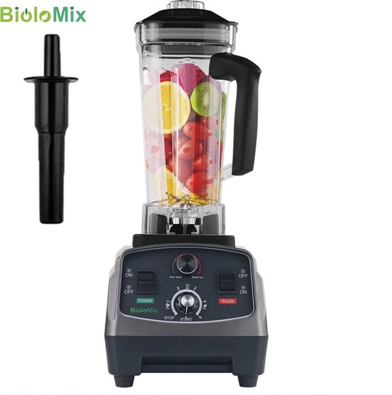 QPFO® Multifunctionele blender en sapcentrifuge - zelfreinigende juicer - krachtige fruit keukenmachine 2200W van Merkloos