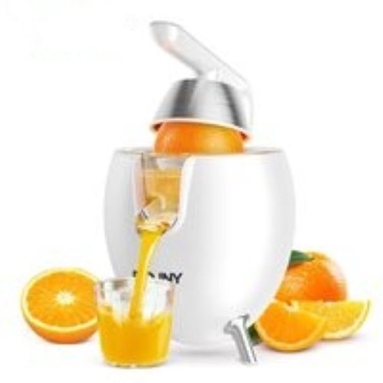 Questyr - elektrische citruspers - sinaasappelsapcentrifuge - grote capaciteit - 850 W van Questyr