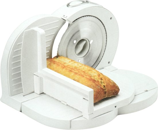 Quigg snijmachine 150W EU stekker wit 34 cm van Quigg