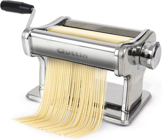 Quttin Pastamachine - Pastamaker - Pasta machine - Pasta maker - Pastamachines - Keukengerei - Staal van Merkloos
