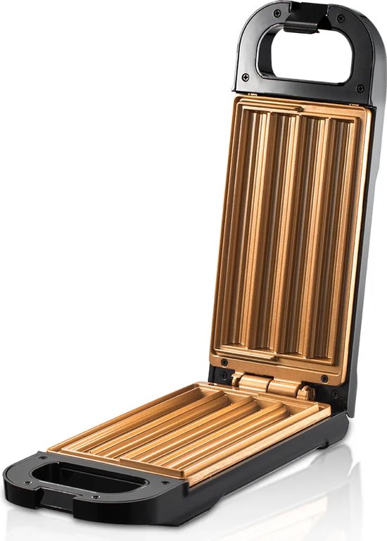RAF Churros maker 850W - 4 Churros - Roteerfunctie - Indicitatielampje - Antibaklaag - Zwart van Raf