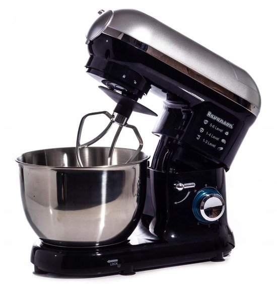 Ravanson RP-1500BS - Keukenmachine - 1500W - 6 Snelheden - Pulsefunctie