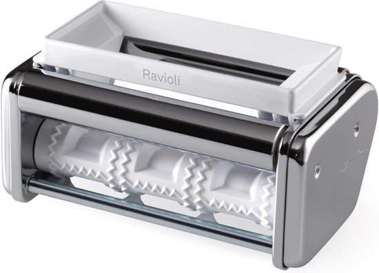 Ravioli blad, roestvrij staal, zilver/wit, 17 cm van Gefu