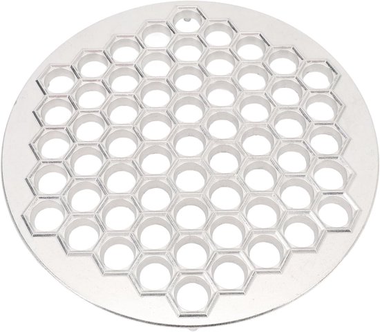 Ravioli Maker, Kleine Ravioli Mold Cutter 61 Gaten Dumplings Mold Pelmeni Vlees Knoedel Maker Aluminiumlegering Pelmeni Making Tool voor Thuis Restaurant Keuken Benodigdheden