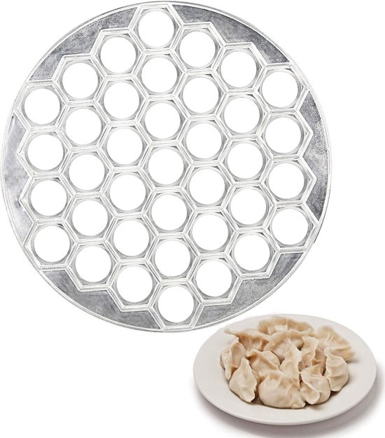 Ravioli-maker met 37 gaten, ravioliformers, dumpling-maker, ravioli maker, mold gebak, gereedschap, ravioli pers, vorm, deegzakken, dumpling maker, gereedschap voor het koken en bakken