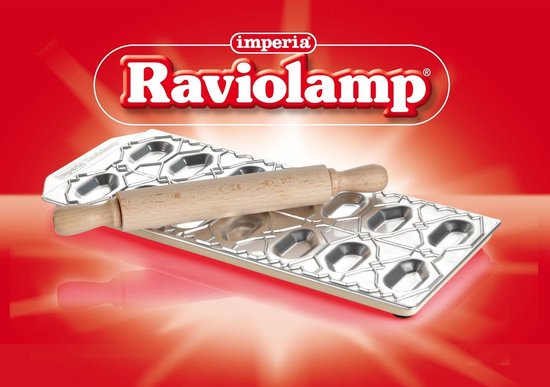 Ravioli Pesciolini Hout Zilver/Bruin - GSD Vormen, One Size pasta roller van GSD