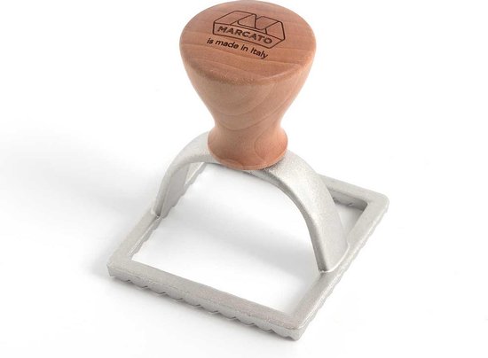 Ravioli Stamper Vierkant 5.8x5.8cm van Merkloos