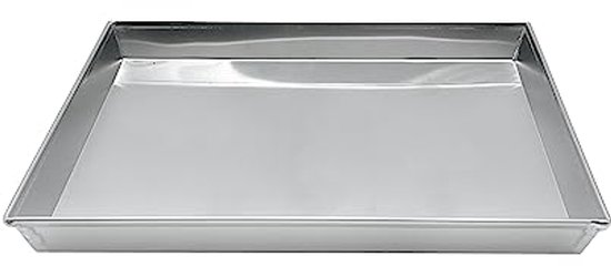 Rechthoekige Bakplaat van Aluminiumlegering 3003 - 40x30 cm - Ideaal voor Gebak en Pizza