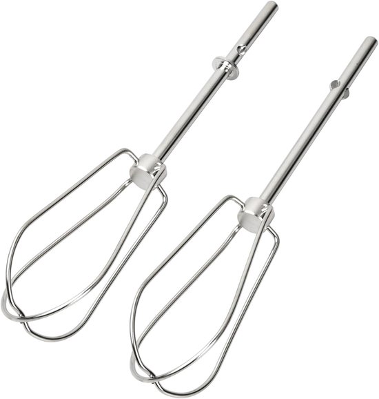 Replacement Hand Mixer, 2 Pieces, Stainless Steel Beater for Egg Beater, 18.5cm Electric Mixer Parts, Hand Mixer Turbo - ShopVlot