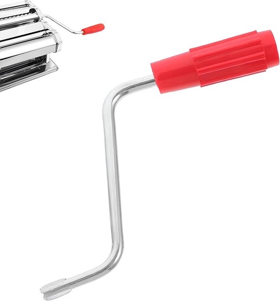 reservehandgreep voor handmatige pastamachine, metalen zwengelgreep met robuuste ijzerlegering, zwengel voor pastamachine, accessoires voor pastamachine, compatibel met huishoudelijke