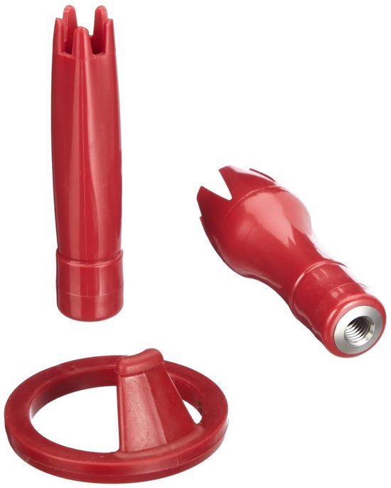 Reserveonderdelen Set voor Garneerspuit - 3-delig - Spuitmonden - Garneertules - Taartdecoratie - Bakaccessoires van Merkloos