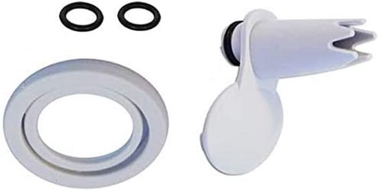 Reserveonderdelen Set voor Slagschouwroom Spuit - Wit van Merkloos