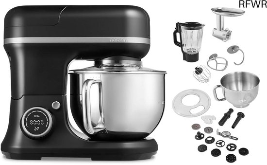 RFWR® 3 in 1 Universele Keukenmachine - Digitaal, 1200 Watt, 8 Standen, Multifunctioneel Met IJsbereiding van RFWR