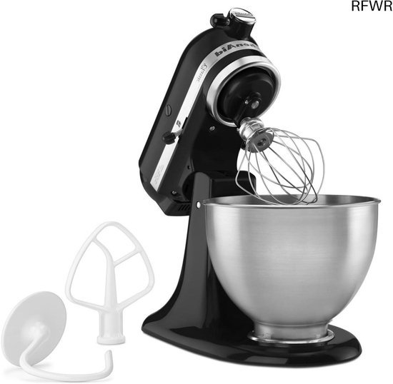 RFWR® Classic keukenmachine zwart 4,3L - Eenvoudig in gebruik en onderhoud van RFWR