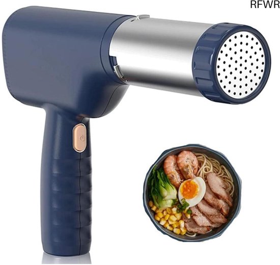 RFWR® Elektrische Handmatige Pastamachine - Draagbare Deegroller voor Thuisgebruik van RFWR