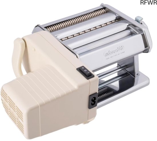 RFWR® Elektrische pastamachine voor verse pasta - Ideaal voor lasagne, fettuccine en tagliolini