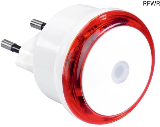 RFWR® LED Nachtlampje met Schemeringssensor voor Binnen - Energiebesparend en Discreet van RFWR