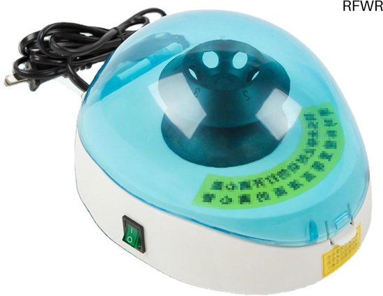 RFWR® Mini Handheld Centrifuge voor Centrifugebuisjes van 0,2 ml tot 2 ml - Compact en Gebruiksvriendelijk van RFWR