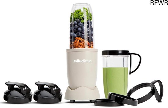 RFWR® Multifunctionele Blender 900W - Perfect voor Smoothies, Shredder & Mixen van RFWR